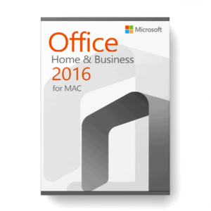 Microsoft Office Home and Business 2016 MAC Retail – BINDS to MS account